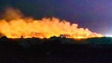 Photo of العاب نارية اطلقت من جنوب قبرص تحدث حرائق في الشمال
