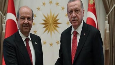 Photo of President of the Turkish Republic Recep Tayyip Erdogan congratulate President Ersen Tatar